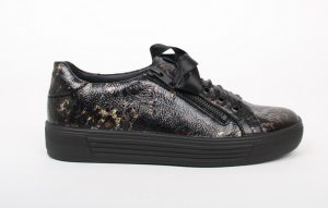 Solidus 37004 Hazel zwart H veterschoen