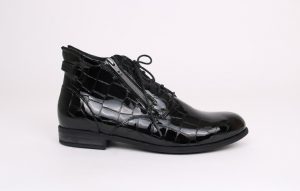 Durea 9697 G zwart veterboot