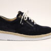Durea 6265 K blauw veterschoen
