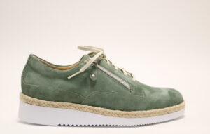 Durea 6265 H Groen Veterschoen