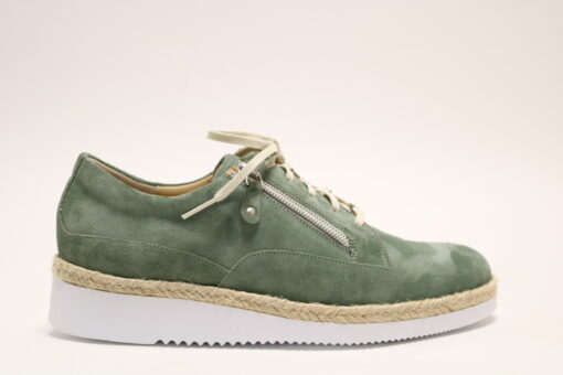 Durea 6265 H Groen Veterschoen