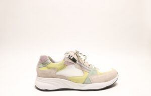 Durea 6295 H taupe veterschoen