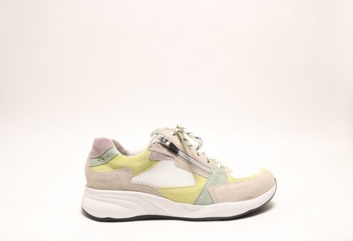 Durea 6295 H taupe veterschoen