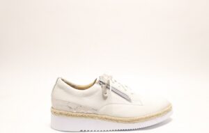 Durea 6265 H wit veterschoen