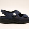 Solidus73500 H Lia Blauw stretch sandaal