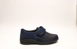 Solidus 29506 K Kate blauw klittenbandschoen