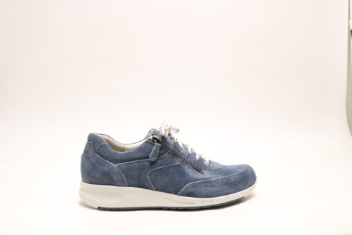 Durea 6260 H denim veterschoen