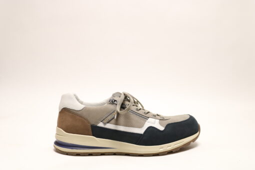 Mephisto 4284 Bradley Donkerblauw-grijs-wit veterschoen