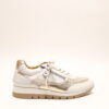Helioform 281.003 H Wit/goud veterschoen
