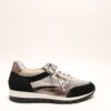 Helioform 249.001 K zwart/goud veterschoen