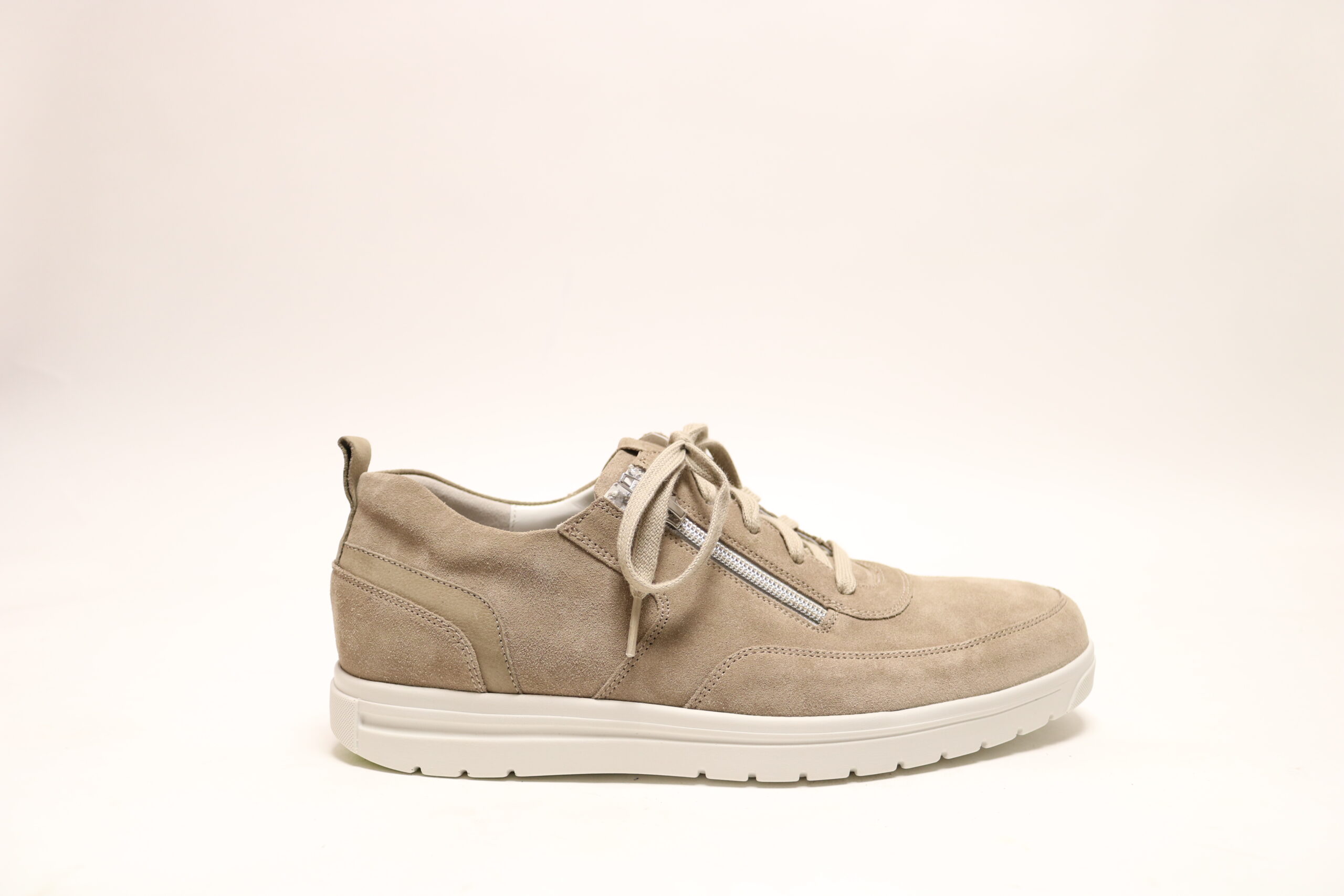 Gijs 2079 groen taupe H veterschoen