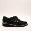 Durea 6258 G zwart lak schoen