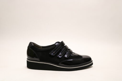 Durea 6258 G zwart lak schoen