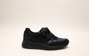 Waldläufer 400194 H blauw veterschoen