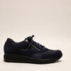 Durea 6279 H Blauw veterschoen