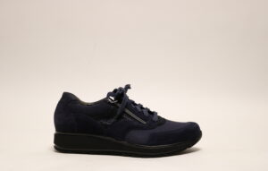 Durea 6279 K Blauw veterschoen