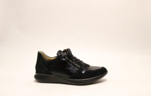 Hartjes 162.1228 G Breeze zwart  veterschoen