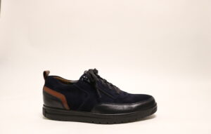Gijs 2085 H Donkerblauw veterschoen