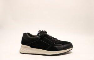 Gijs 2130 K Zwart veterschoen