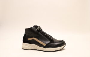 Durea 9811 M zwart Veterboot