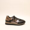 Helioform 249.002 K zwart/goud veterschoen