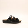 Solidus 20141 Zwart G slipper