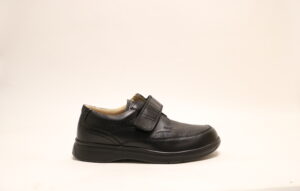 Nimco7501 Orlando velcro zwart klittenbandschoen