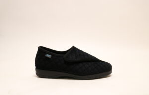 Q fit 3553 Rebecca zwart pantoffels