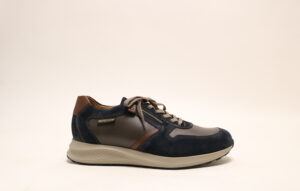 Mephisto 3637 Dino Blauw tinten veterschoen