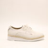 Durea 6191 K Wit veterschoen