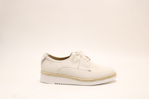 Durea 6191 K Wit veterschoen