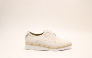 Durea 6265 H Wit veterschoen