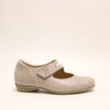 Durea 5737 H Taupe klittenbandschoen