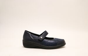 Solidus 26551 J Hedda blauw bandschoen