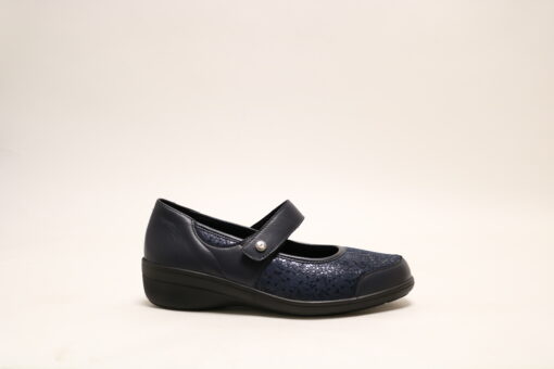 Solidus 26551 J Hedda blauw bandschoen