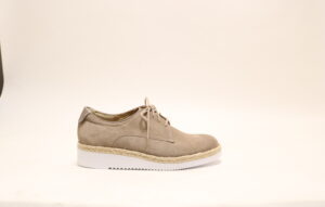 Durea 6191 G Taupe veterschoen