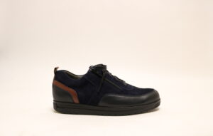 Gijs 2153 H Blauw veterschoen