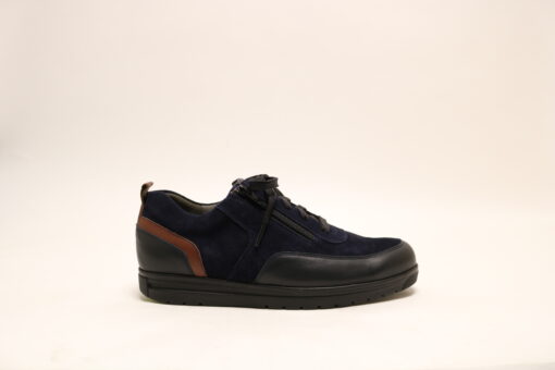 Gijs 2153 H Blauw veterschoen