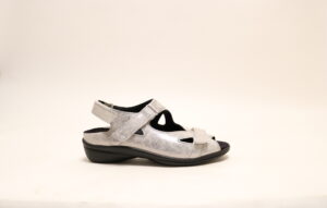 Durea 7258 H Zilver sandaal