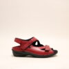 Durea 7258 H rood sandaal