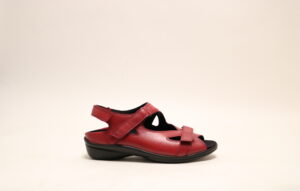 Durea 7258 H rood sandaal