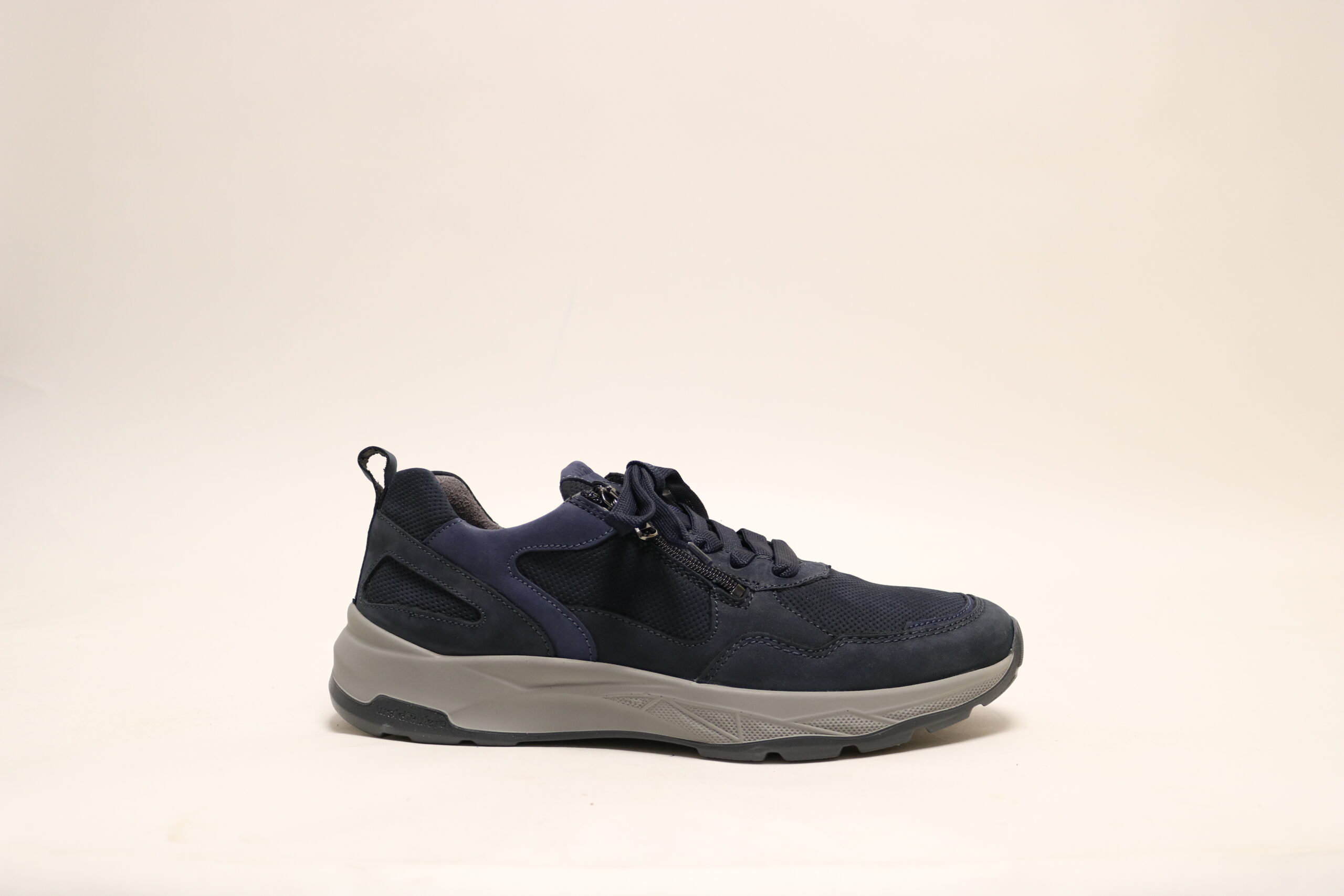 Waldläufer 713003 H blauw veterschoen