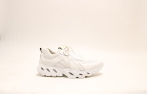 Durea 6309 H wit veterschoen
