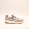 Helioform 284.002 lichtblauw/goud H veterschoen