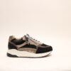 Helioform 294.001 K Zwart/beige veterschoen