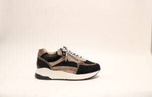 Helioform 294.001 K Zwart/beige veterschoen