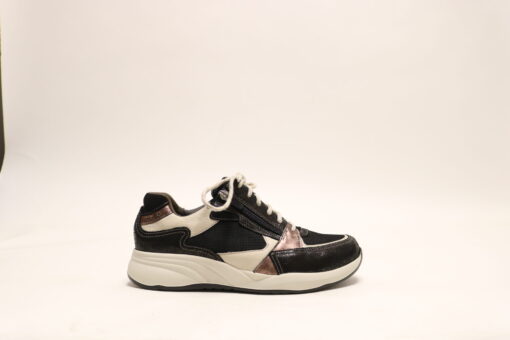 Durea 6295 K zwart veterschoen