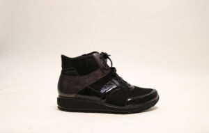 Durea 9745 K enkellaars zwart lak