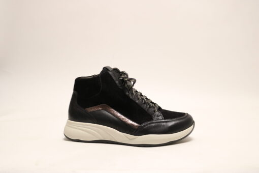 Durea 9811 M veterschoen zwart