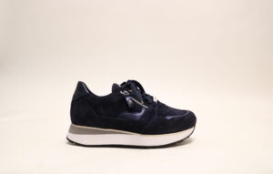 Footnotes 2091 K donkerblauw veterschoen
